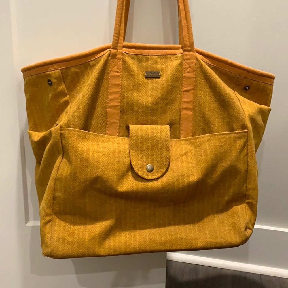 1Canoe2 Sienna Herringbone Tote Bag
